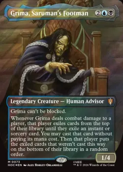 Gríma, Saruman's Footman #73 · Magic: The Gathering