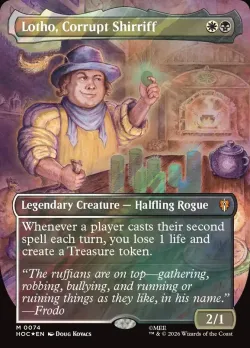 Lotho, Corrupt Shirriff #74 · Magic: The Gathering