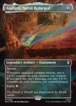 Andúril, Narsil Reforged #80 · Magic: The Gathering
