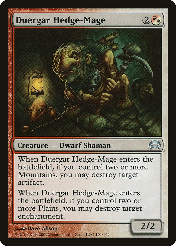 Duergar Hedge-Mage 「HOP/101」「EN」