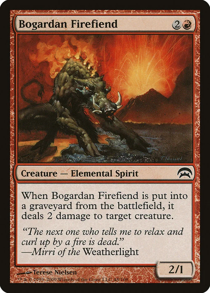 Bogardan Firefiend 「HOP/48」「EN」