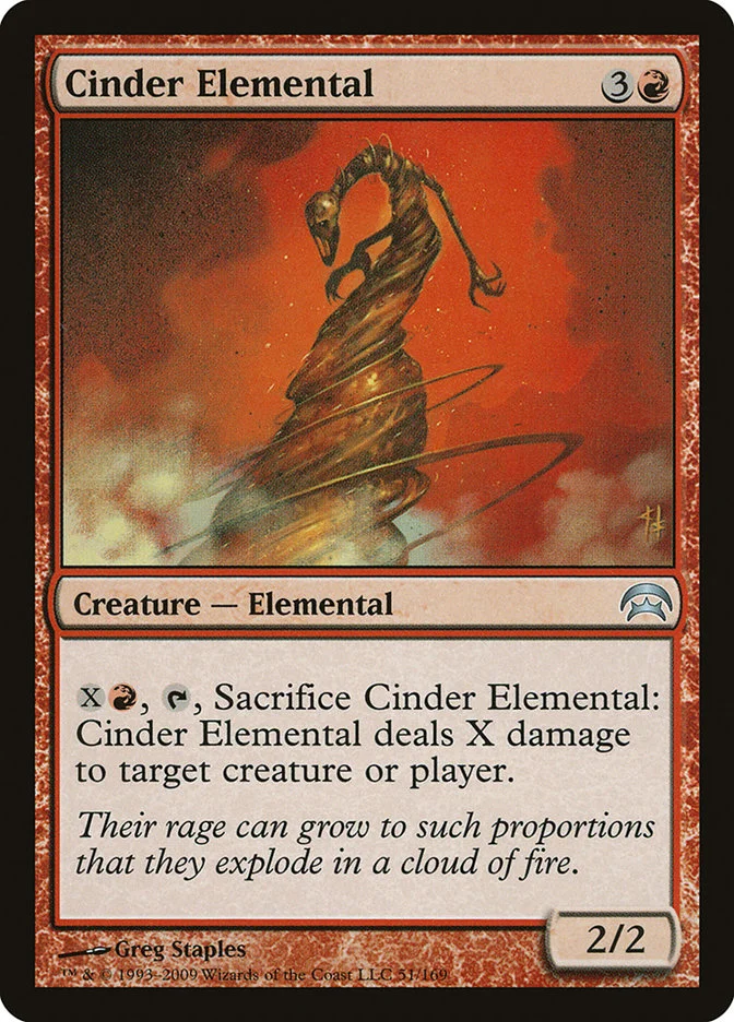Cinder Elemental 「HOP/51」「EN」