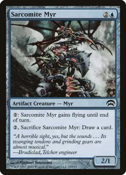 Sarcomite Myr #13 · Magic: The Gathering