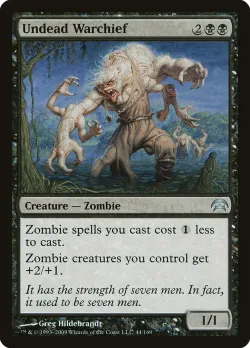 Undead Warchief #44 · Magic: The Gathering