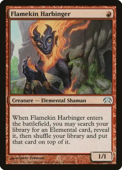 Flamekin Harbinger #53 · Magic: The Gathering