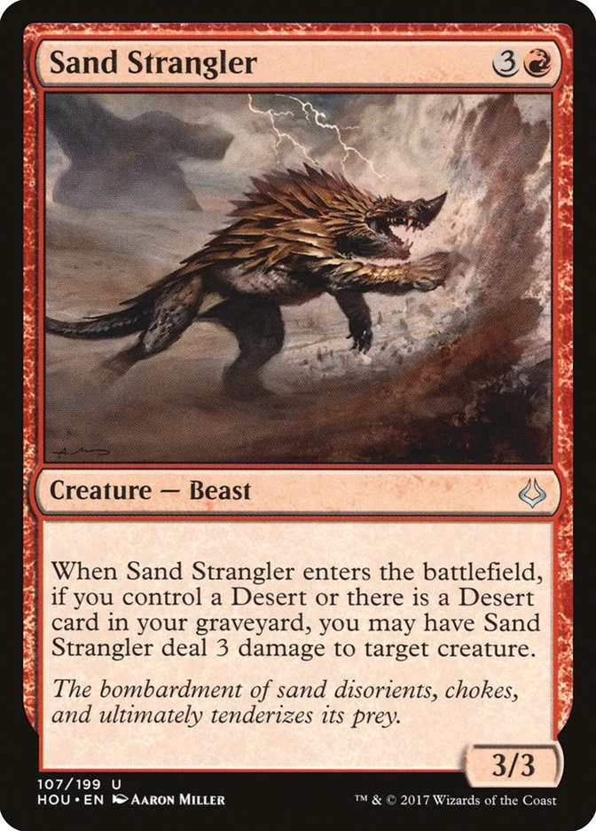 Sand Strangler 「HOU/107」「EN」