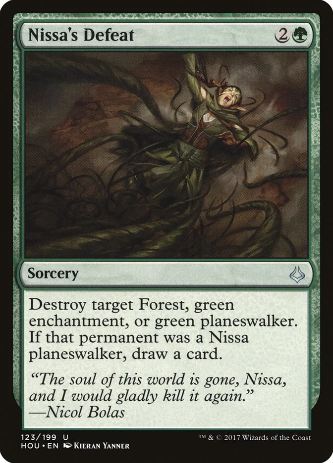 Nissa's Defeat 「HOU/123」「EN」