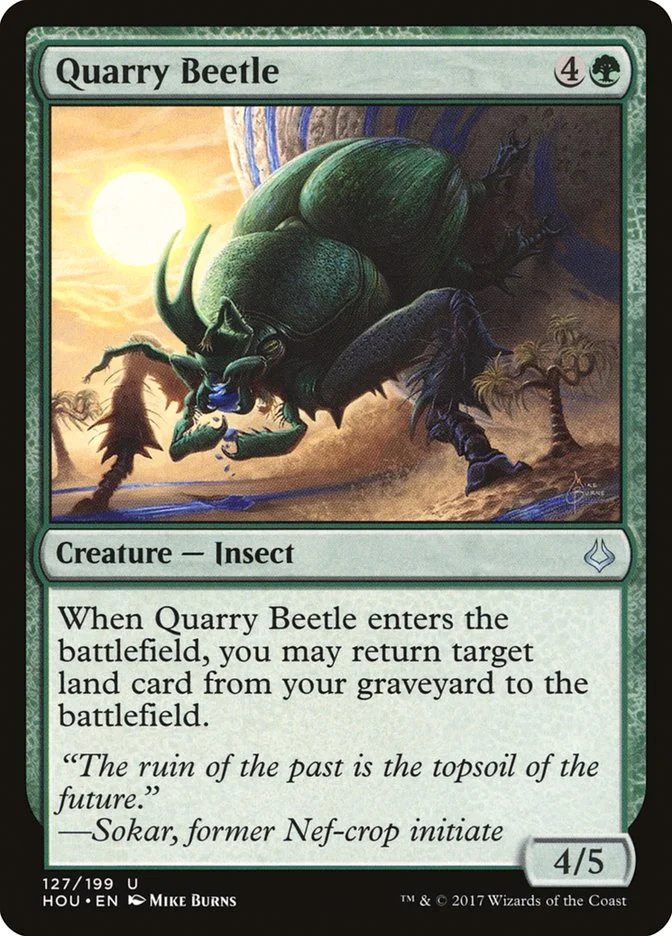 Quarry Beetle 「HOU/127」「EN」