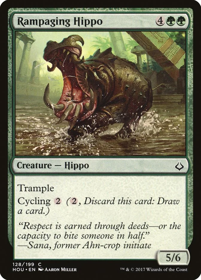 Rampaging Hippo 「HOU/128」「EN」