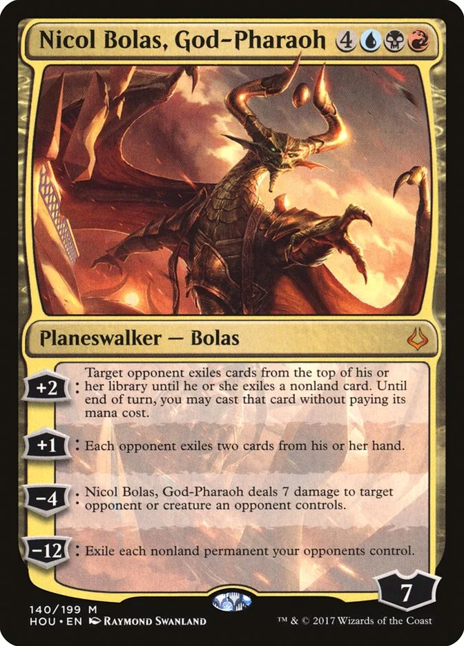 Nicol Bolas, God-Pharaoh 「HOU/140」「EN」