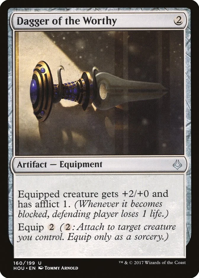 Dagger of the Worthy 「HOU/160」「EN」