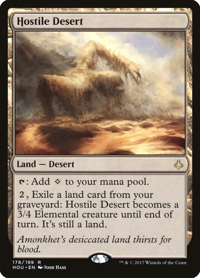 Hostile Desert 「HOU/178」「EN」