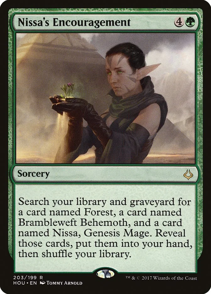 Nissa's Encouragement 「HOU/203」「EN」