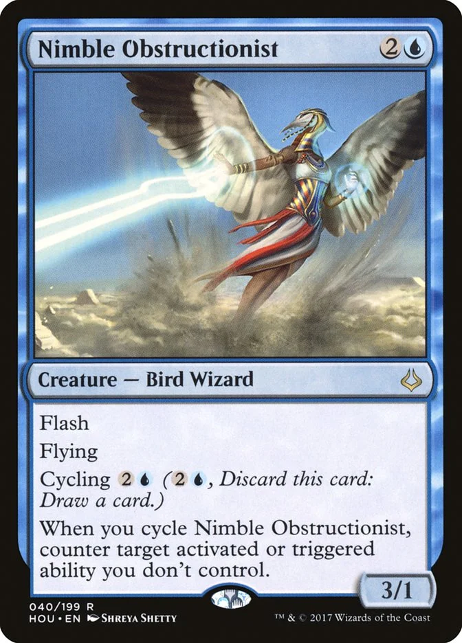 Nimble Obstructionist 「HOU/40」「EN」