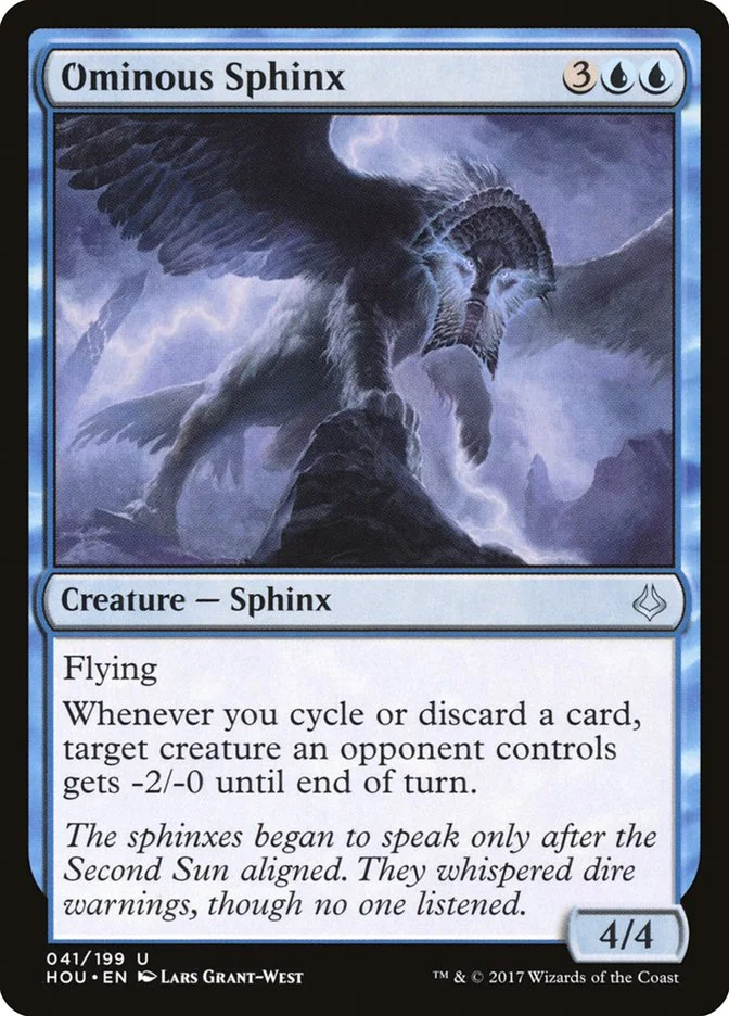 Ominous Sphinx 「HOU/41」「EN」