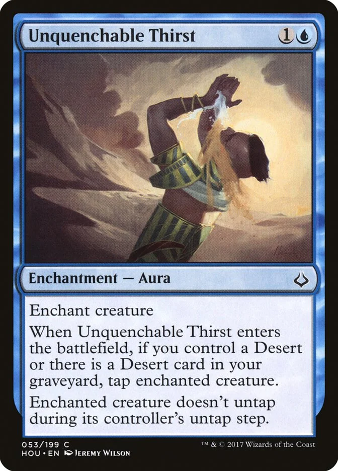 Unquenchable Thirst 「HOU/53」「EN」
