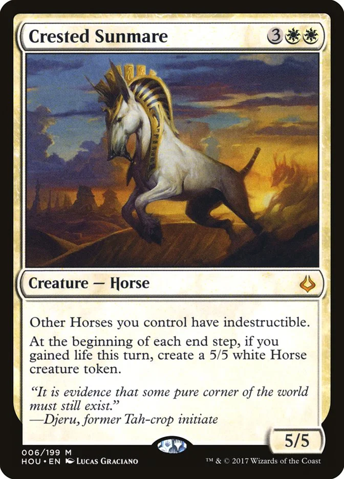 Crested Sunmare 「HOU/6」「EN」