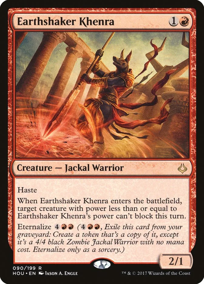 Earthshaker Khenra 「HOU/90」「EN」