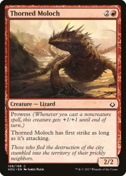 Thorned Moloch #108 · Magic: The Gathering
