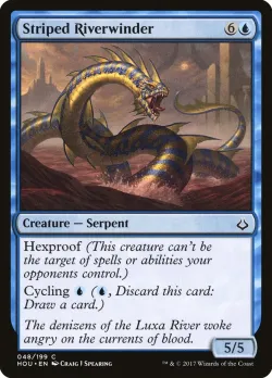 Striped Riverwinder #48 · Magic: The Gathering