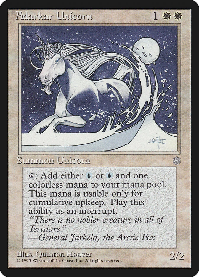 Adarkar Unicorn 「ICE/1」「EN」