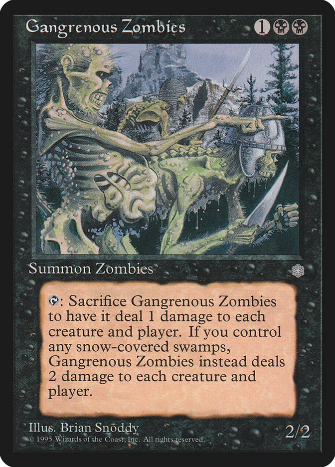 Gangrenous Zombies 「ICE/127」「EN」