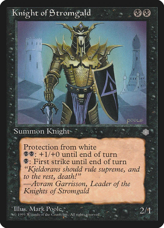 Knight of Stromgald 「ICE/138」「EN」