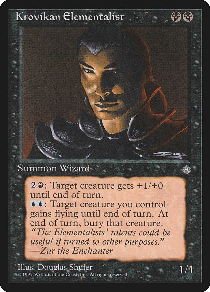 Krovikan Elementalist 「ICE/139」「EN」