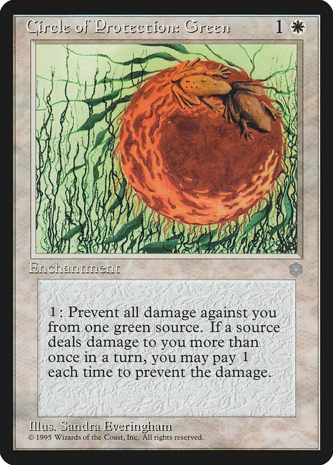 Circle of Protection: Green 「ICE/14」「EN」