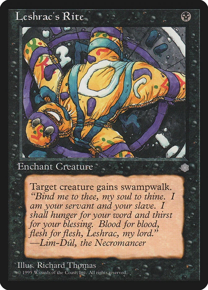 Leshrac's Rite 「ICE/143」「EN」