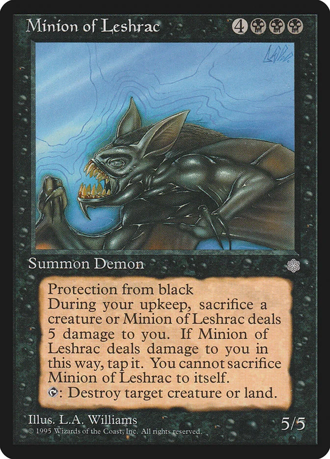 Minion of Leshrac 「ICE/150」「EN」