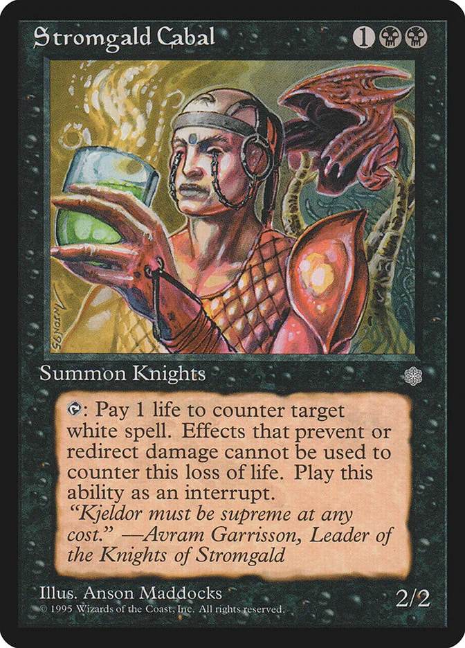 Stromgald Cabal 「ICE/166」「EN」