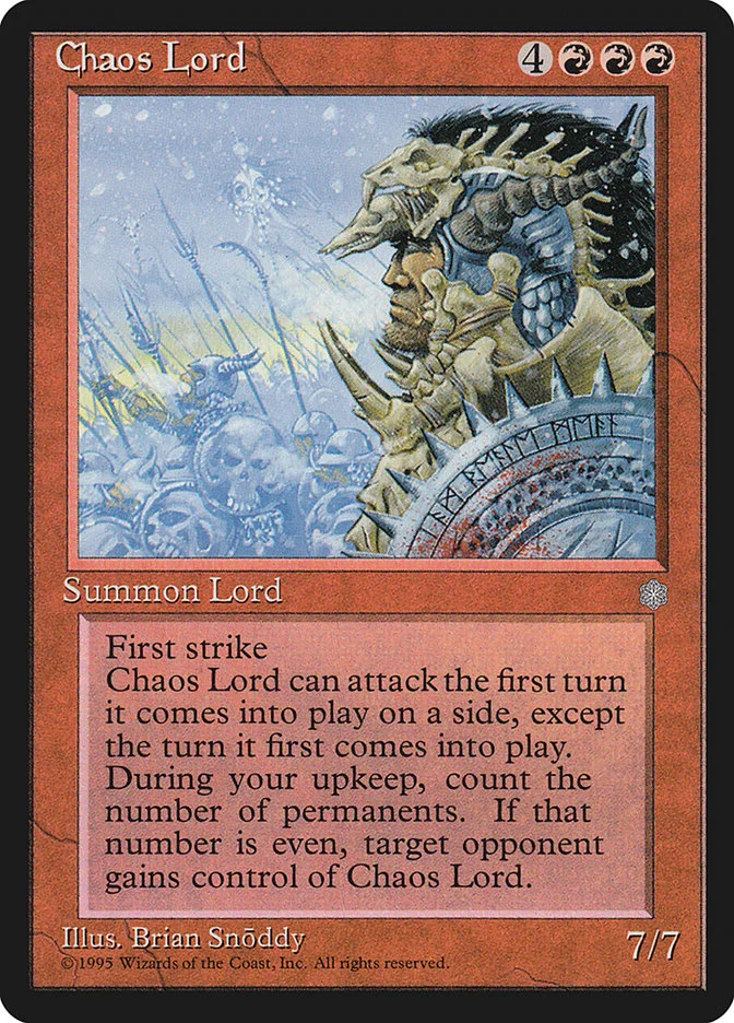 Chaos Lord 「ICE/178」「EN」