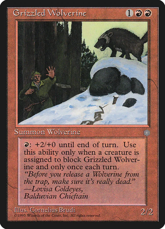 Grizzled Wolverine 「ICE/192」「EN」