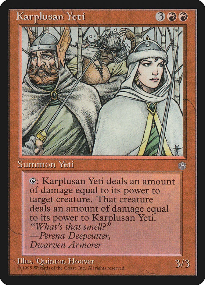 Karplusan Yeti 「ICE/197」「EN」