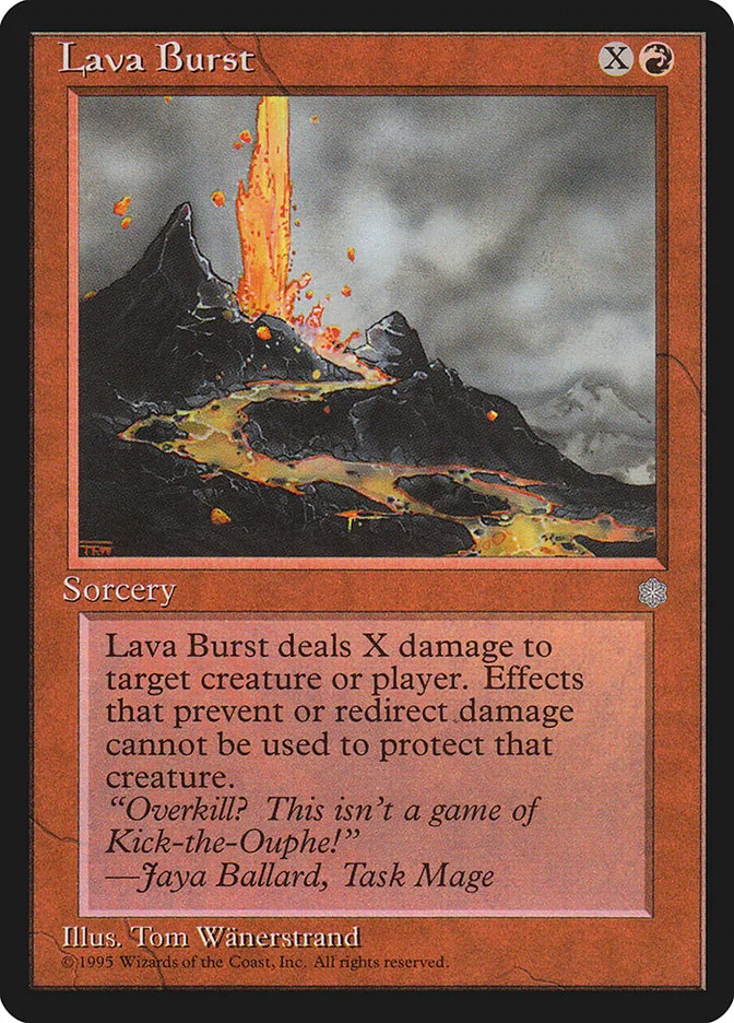 Lava Burst 「ICE/198」「EN」