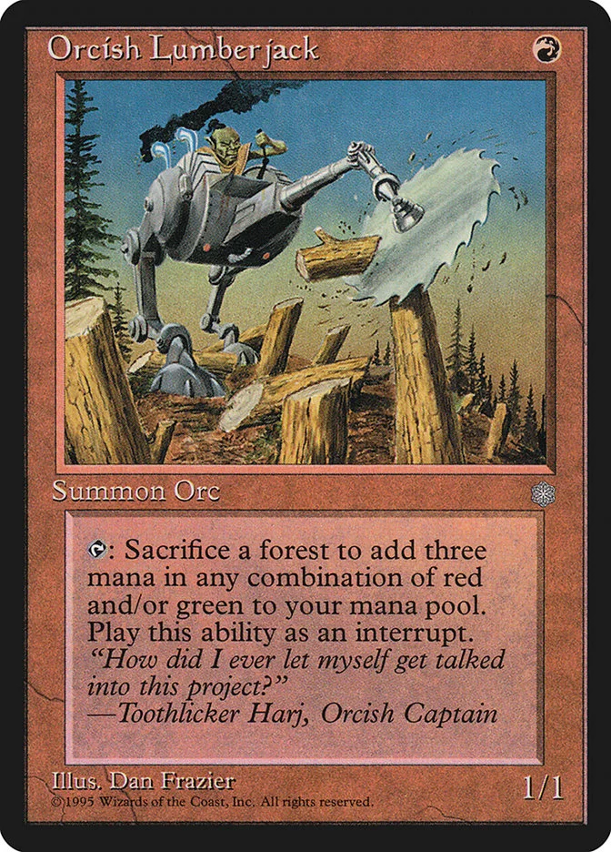Orcish Lumberjack 「ICE/210」「EN」