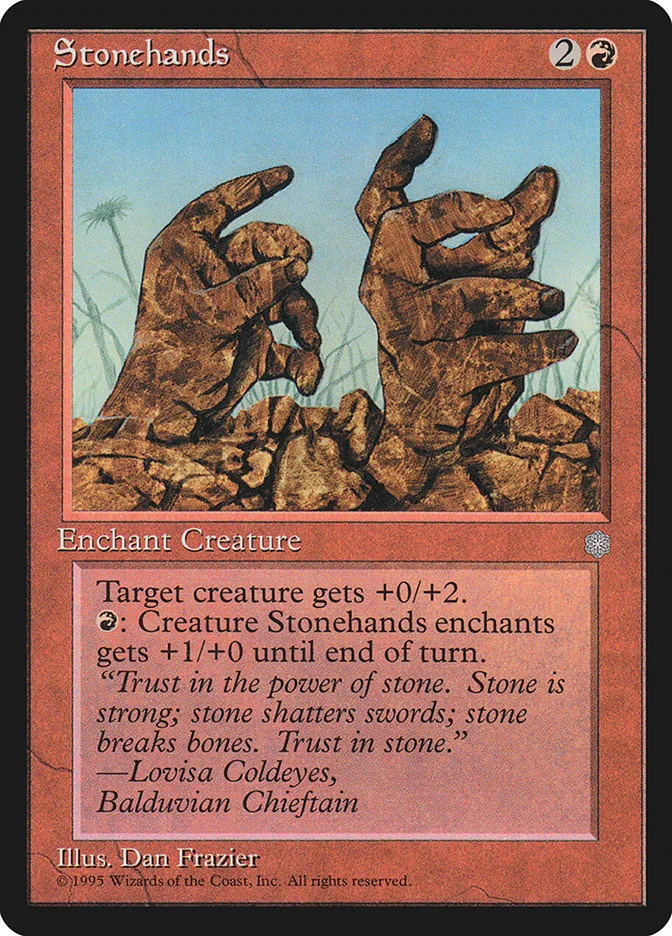 Stonehands 「ICE/219」「EN」