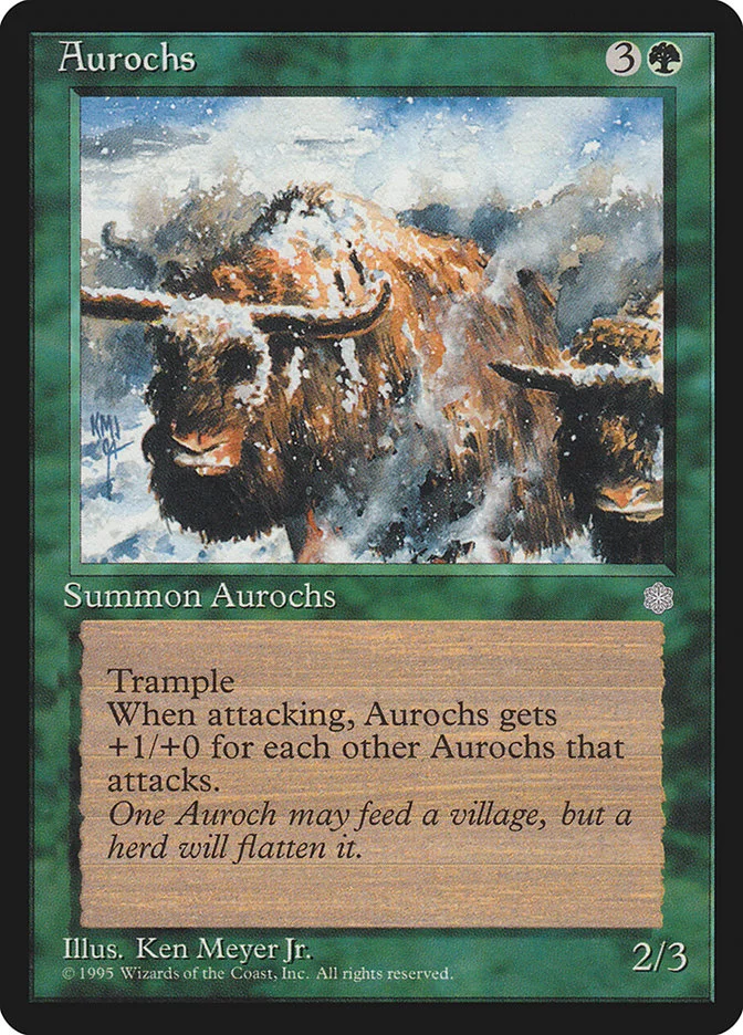 Aurochs 「ICE/225」「EN」