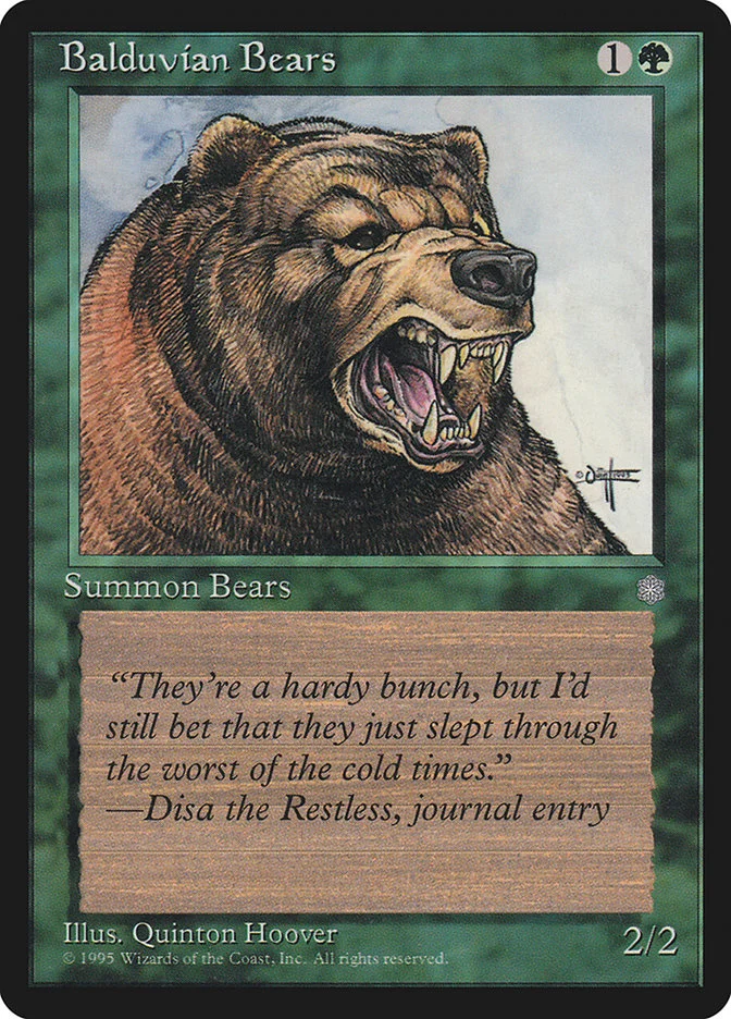 Balduvian Bears 「ICE/226」「EN」