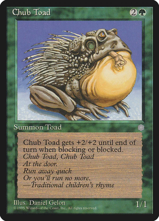 Chub Toad 「ICE/229」「EN」