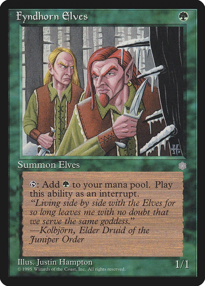 Fyndhorn Elves 「ICE/244」「EN」