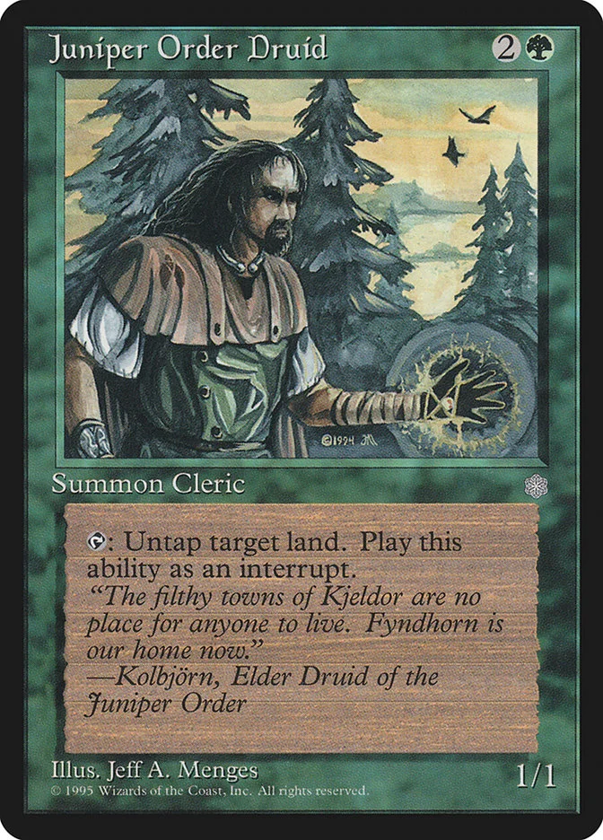 Juniper Order Druid 「ICE/251」「EN」