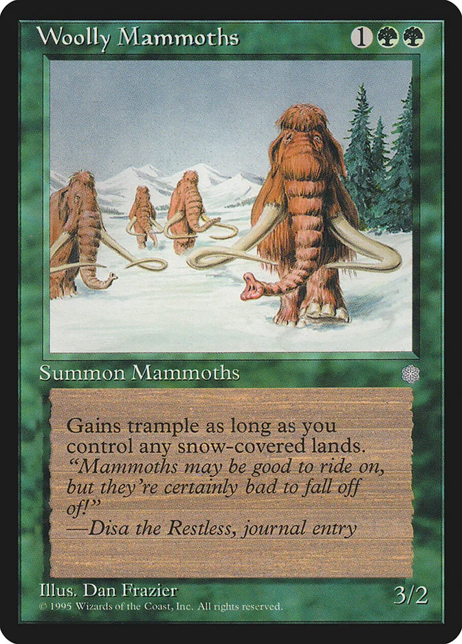 Woolly Mammoths 「ICE/278」「EN」