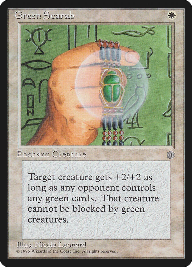 Green Scarab 「ICE/28」「EN」