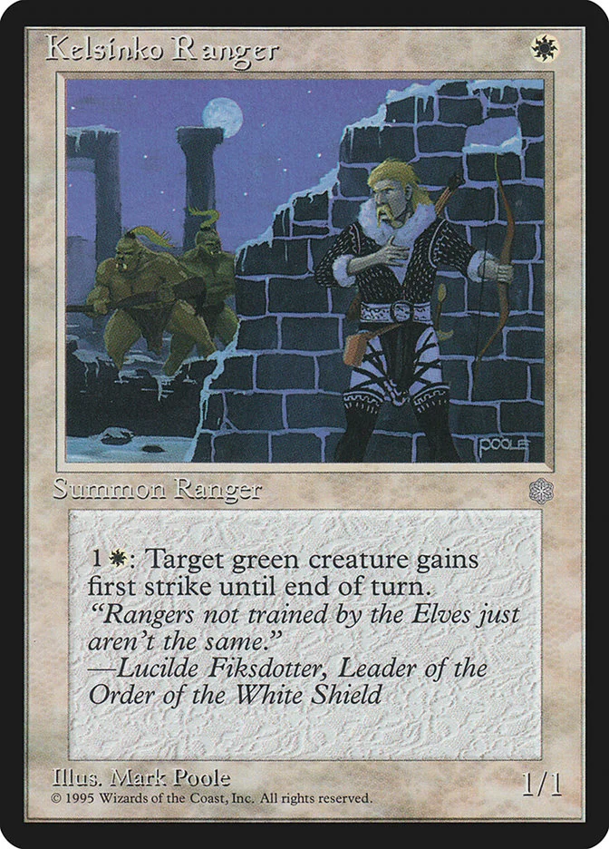 Kelsinko Ranger 「ICE/33」「EN」
