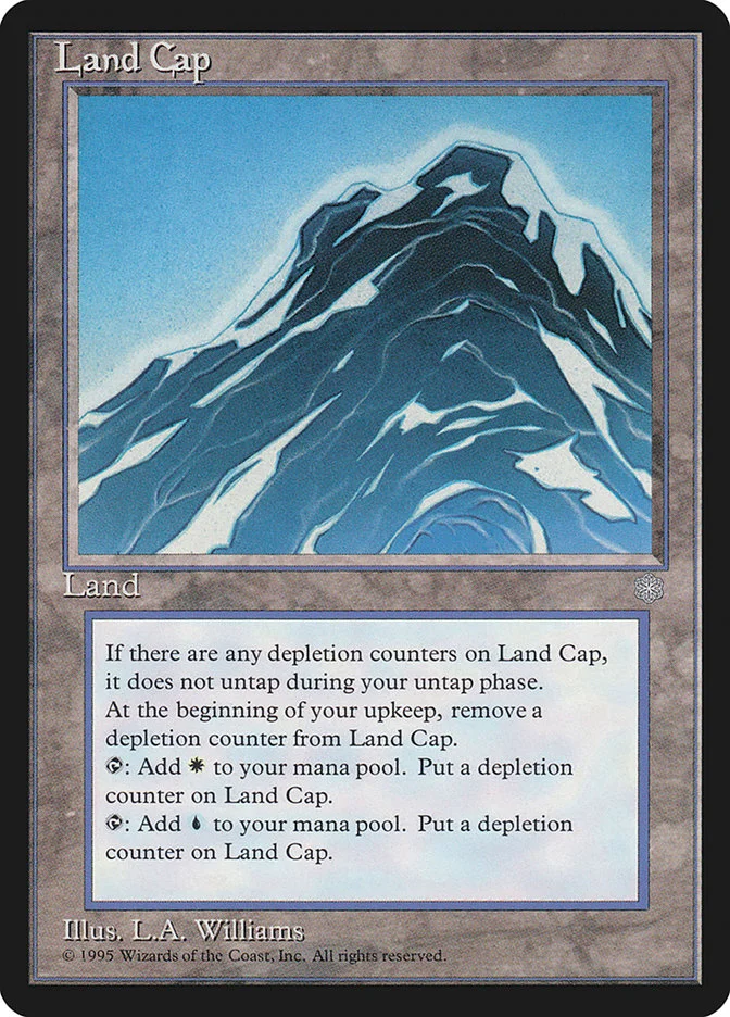 Land Cap 「ICE/357」「EN」