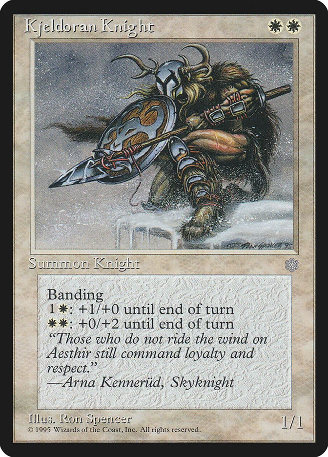 Kjeldoran Knight 「ICE/36」「EN」