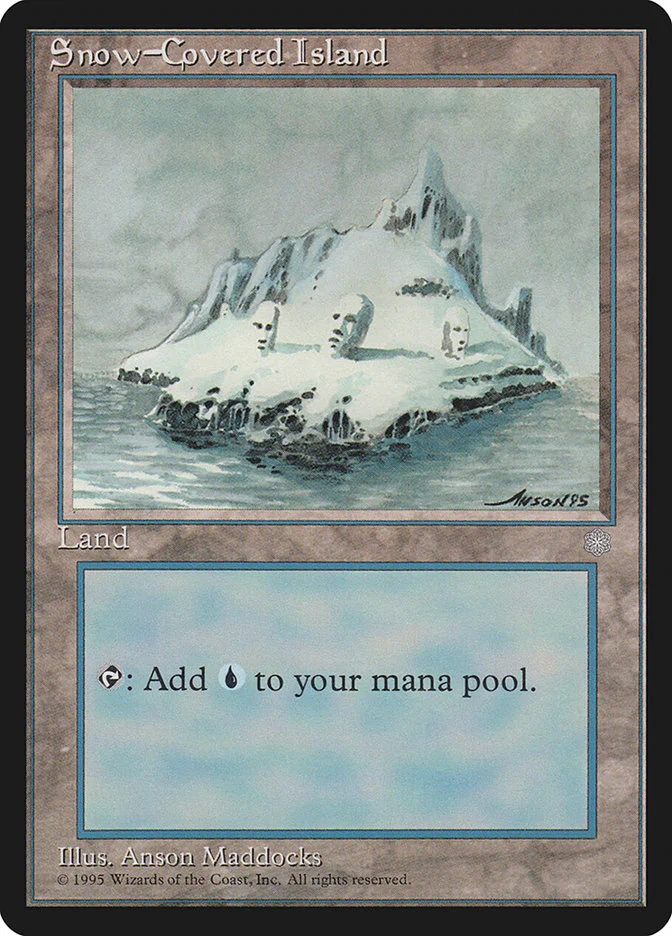 Snow-Covered Island 「ICE/371」「EN」