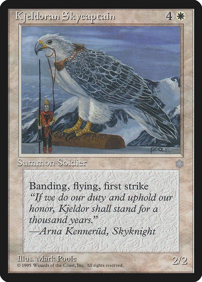 Kjeldoran Skycaptain 「ICE/39」「EN」